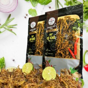 Thịt bò khô sợi