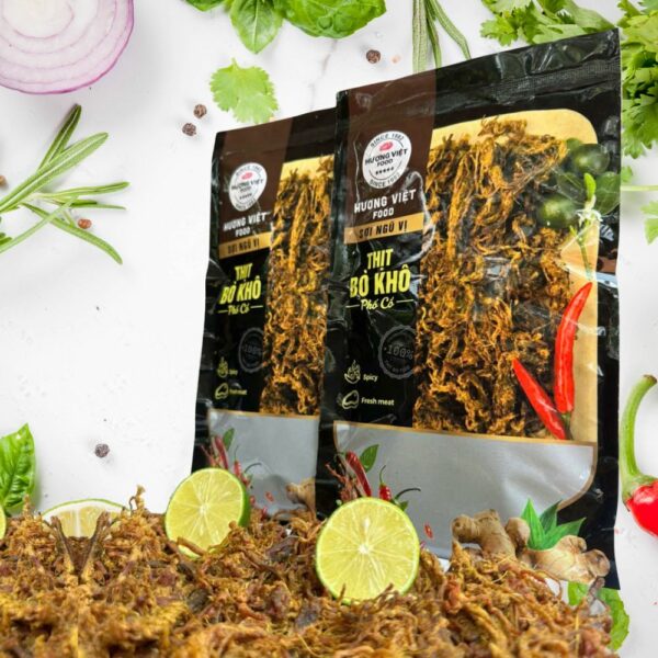 Thịt bò khô sợi
