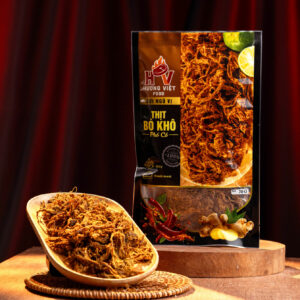 Thịt Bò Khô Sợi Gói 70g Hương Việt: Tiện Lợi Ăn 1 Lần Hết