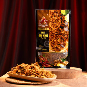 Thịt Bò Khô Sợi Gói 100g Hương Việt: Chuẩn Vị Ngũ Vị Hương